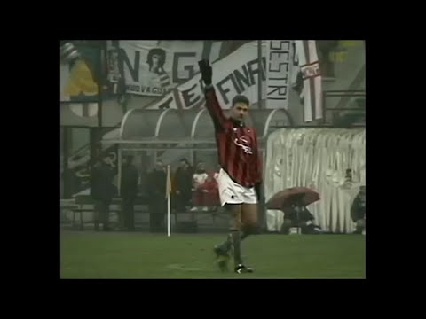 ロベルト・バッジョ】ACミラン時代 プレイ集 挑戦者 Roberto Baggio