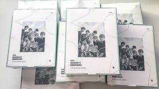 UNBOXING] BTS 2020 SEASON'S GREETINGS | 8 copies + Pre-ordered