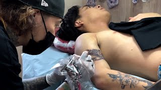 優里、右腕に新タトゥー増量で「止まんないな……」 “全身入るわけじゃ