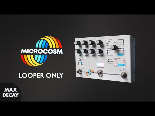 Hologram Microcosm Looper Demo – Stereo - YouTube