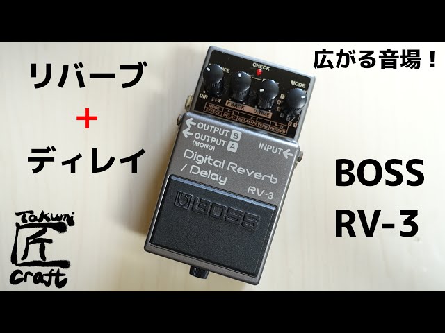 BOSS RV-3 Review - YouTube