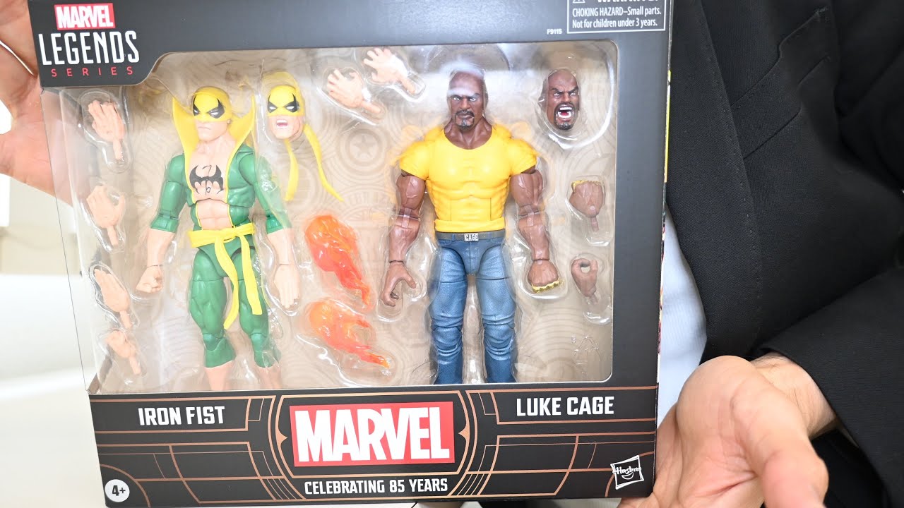 マーベルレジェンド/アイアンフィスト/ルーク・ケイジ - YouTube