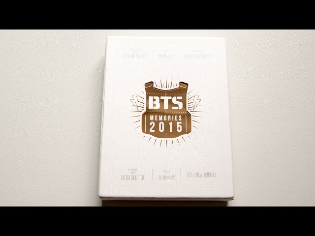 Unboxing | BTS Memories of 2015 - YouTube