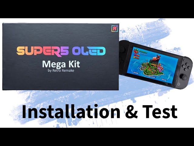 SUPER5 OLED TOUCH MEGA KIT - CONSUMER UNIT - INSTALLATION & TEST
