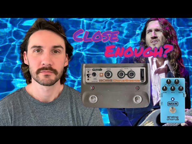 How to get John Frusciante's Chorus Tone With MXR Analog Chorus