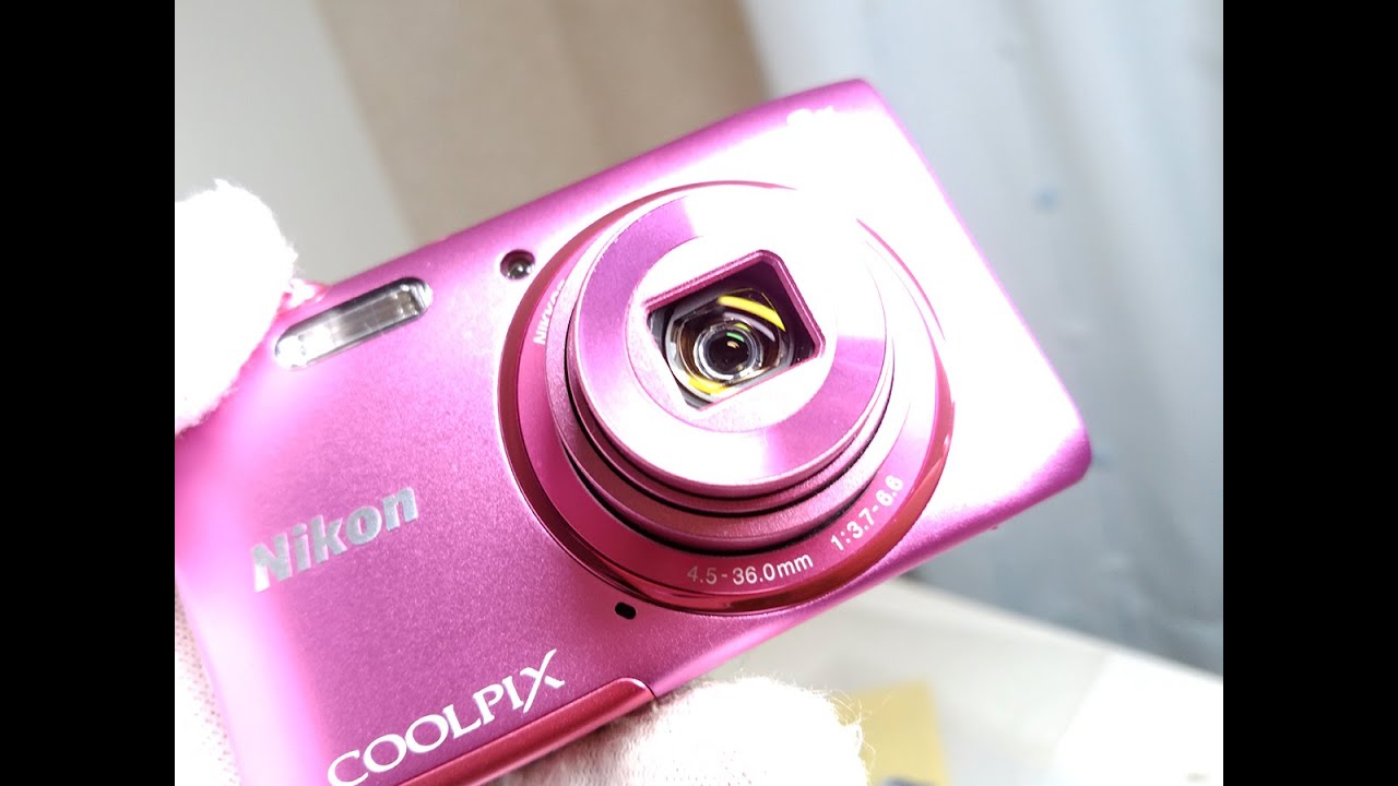 NIKON COOLPIX S3600 Digital Camera ニコン デジカメ - YouTube