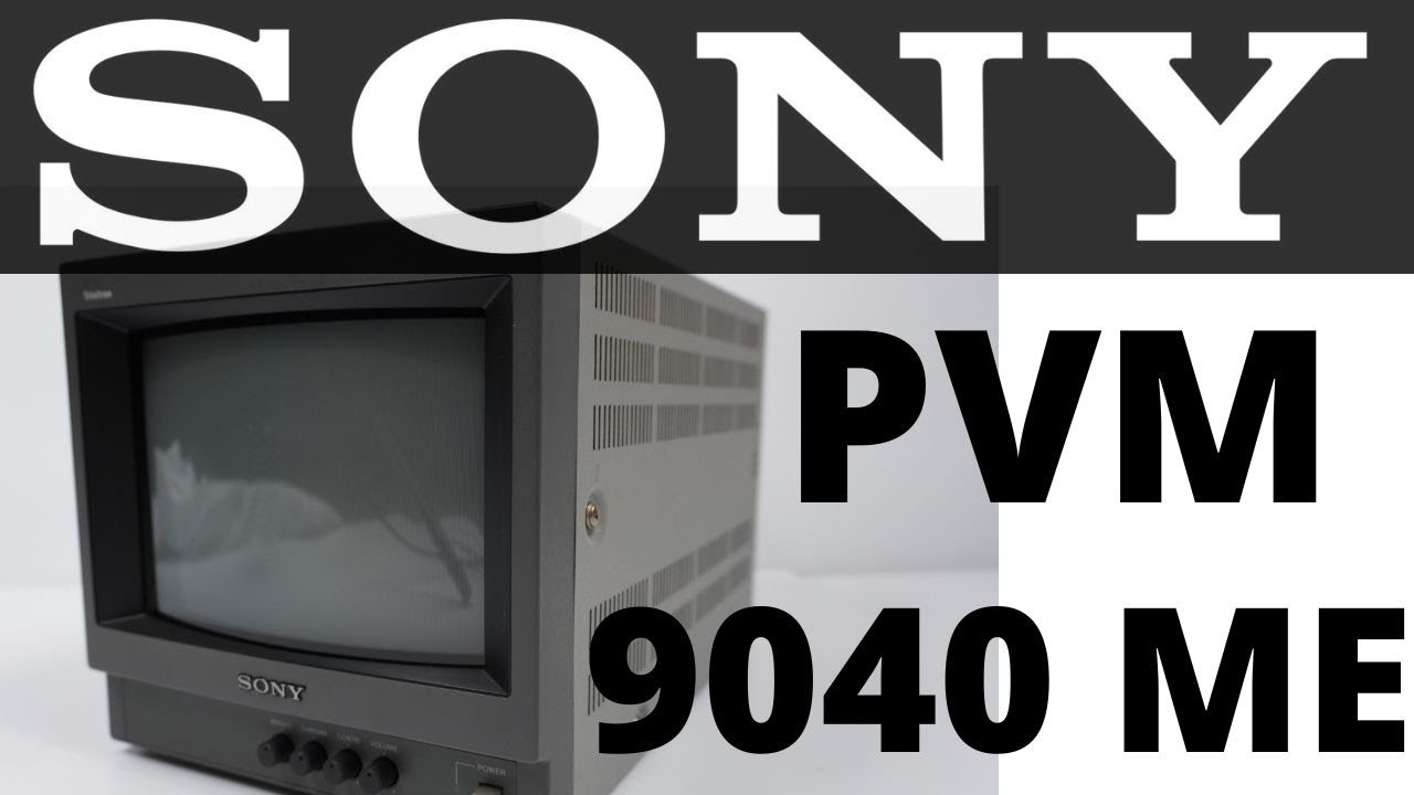 Sony PVM-9040ME - YouTube