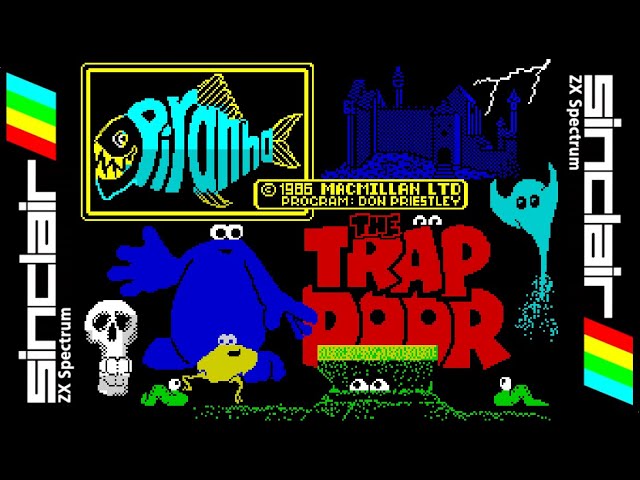 THE TRAP DOOR (1986) Walkthrough, ZX Spectrum - YouTube