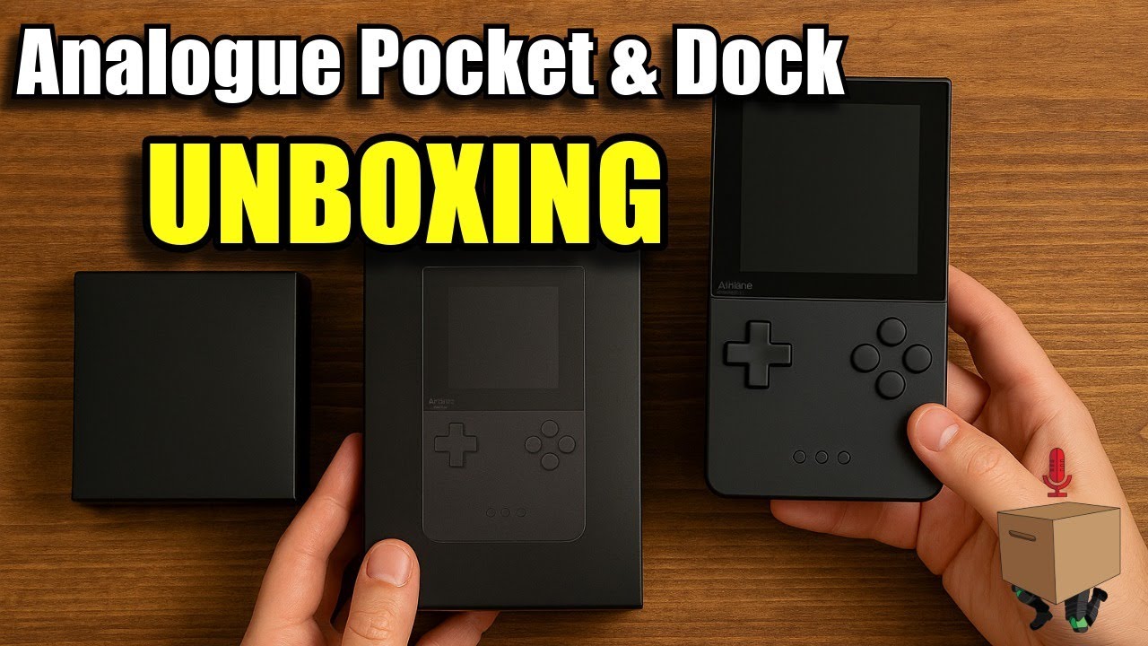 Analogue Pocket & Dock Unboxing - YouTube
