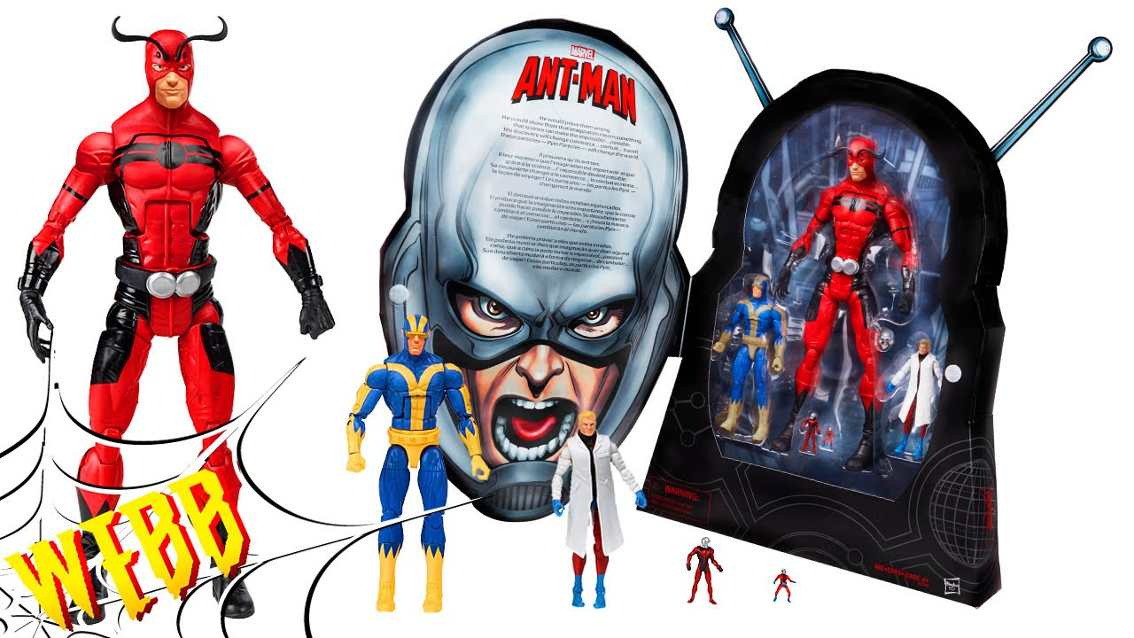 Marvel ANT-MAN SDCC Exclusive 5-Pack Action Figure Review - YouTube