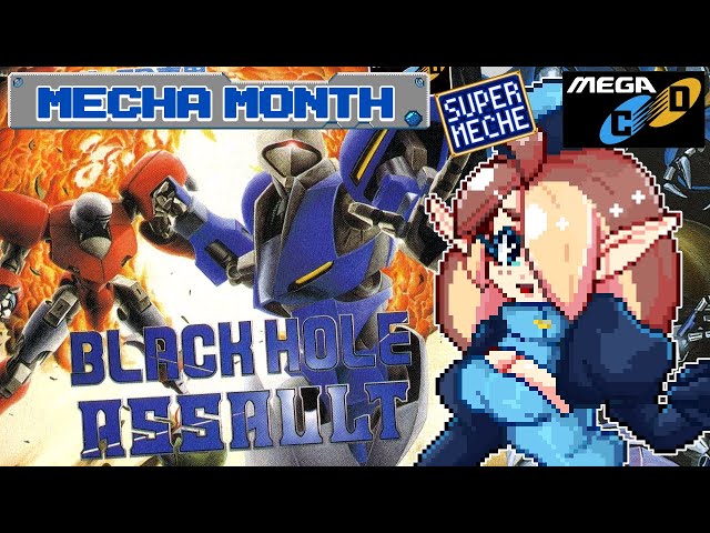 Black Hole Assault ブラックホールアサルト「SEGA CD」「SUPER MECHE