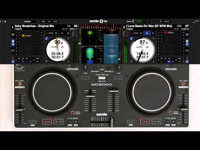 How to optimise the Denon MC2000 for scratching with Serato DJ