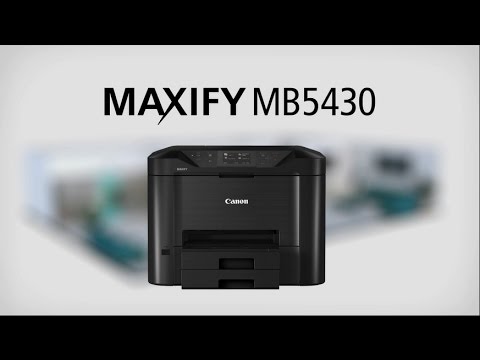 キヤノン ビジネスインクジェットプリンター MAXIFY MB5430