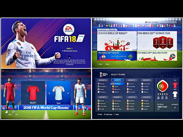 FIFA 18 Switch World Cup Update ( Ryujinx V1.1.1297 ) - Android