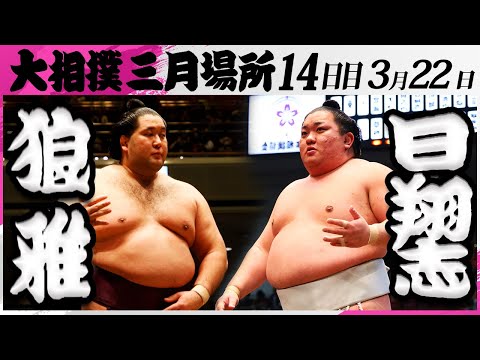 大相撲 狼雅（二子山部屋）ー日翔志（追手風部屋）＜令和7年三月場所