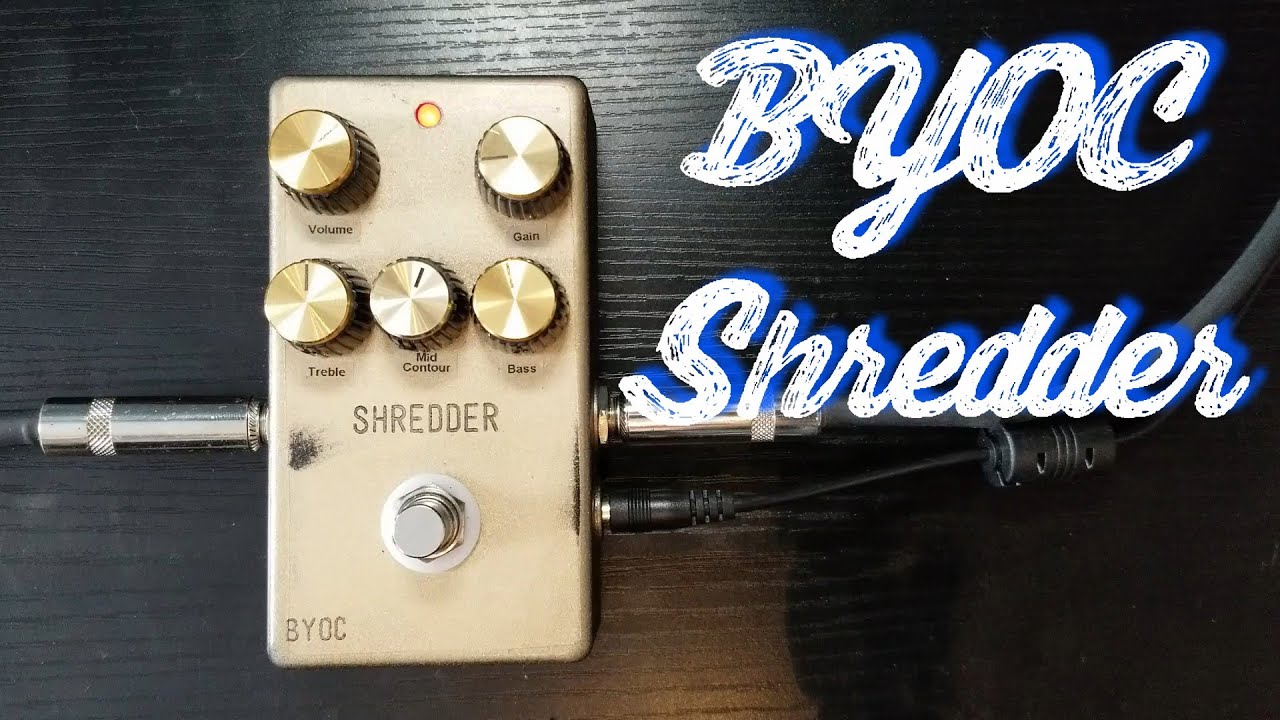 BYOC Shredder | Marshall Shredmaster clone - YouTube