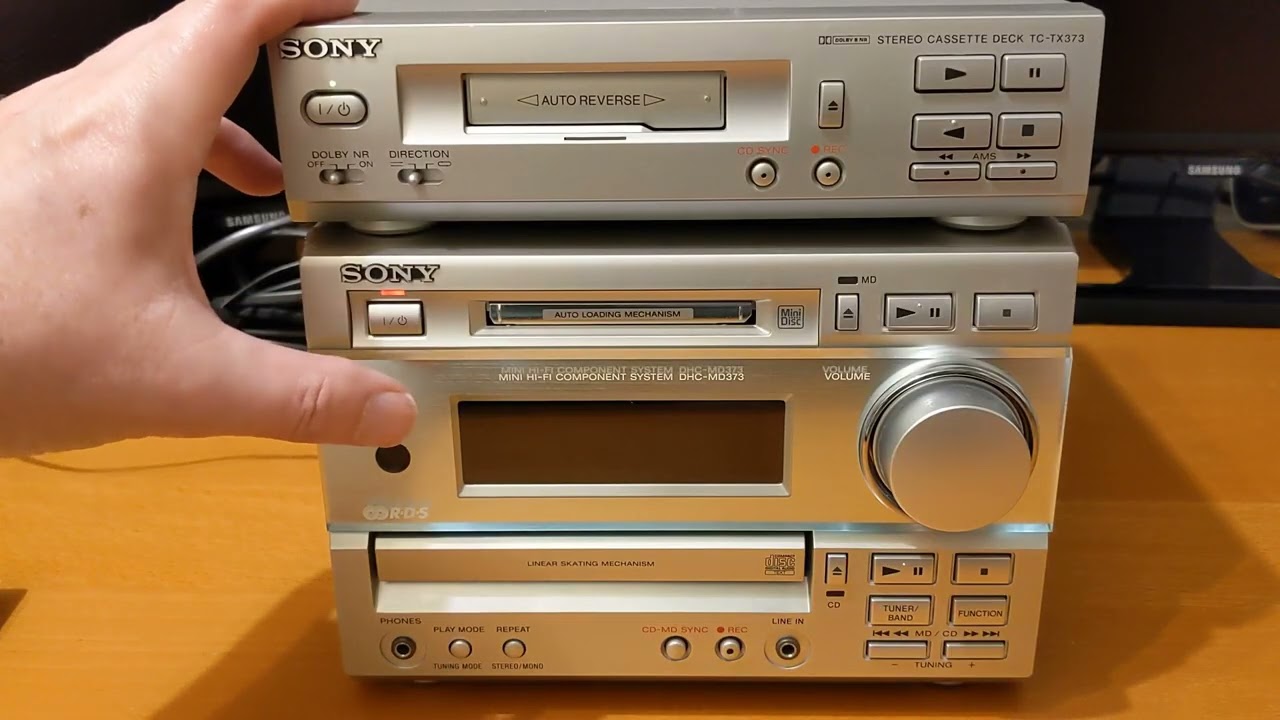 Sony DHC-MD373 and TC-TX373 Delivery and Testing - YouTube