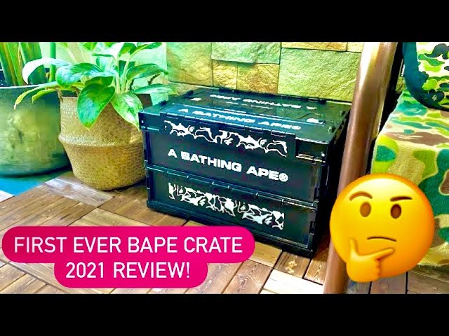 Bathing Ape BAPE 2021 First CONTAINER 50L Review! Hypebeast