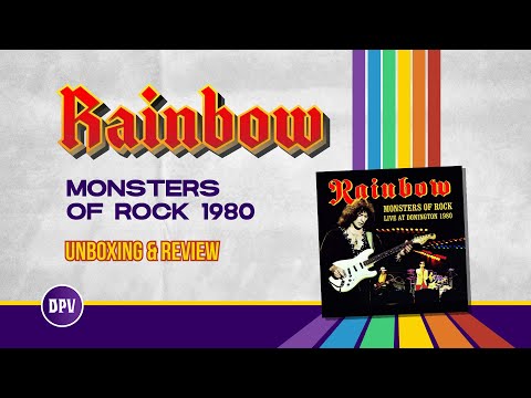Rainbow Monsters of Rock Live at Donington 1980 - Unboxing