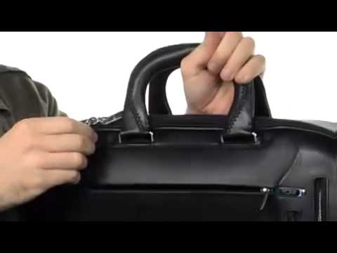 Tumi Arrivé - Narita Slim Leather Brief SKU: #8028187 - YouTube