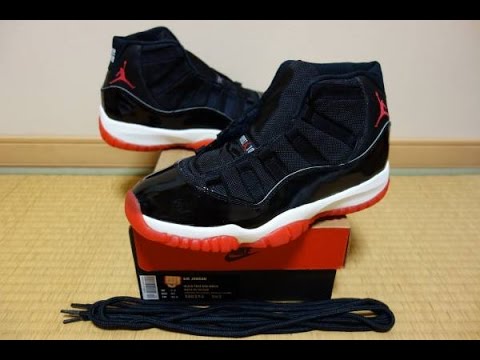 Gem From Japan: 1996 Air Jordan 11 OG Black Red Bred - YouTube