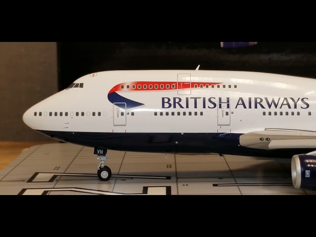 Gemini 200 Vintage British Airways B747-400 (Flaps Down)Review(FHD