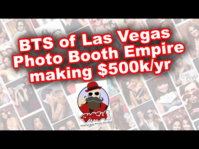 $500k/yr Photo Booth Empire BTS Tour - YouTube