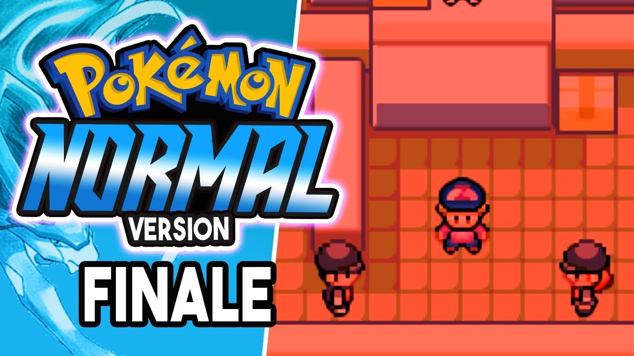 Pokemon Normal Elemental Division GBA Rom Hack finale END OF BETA