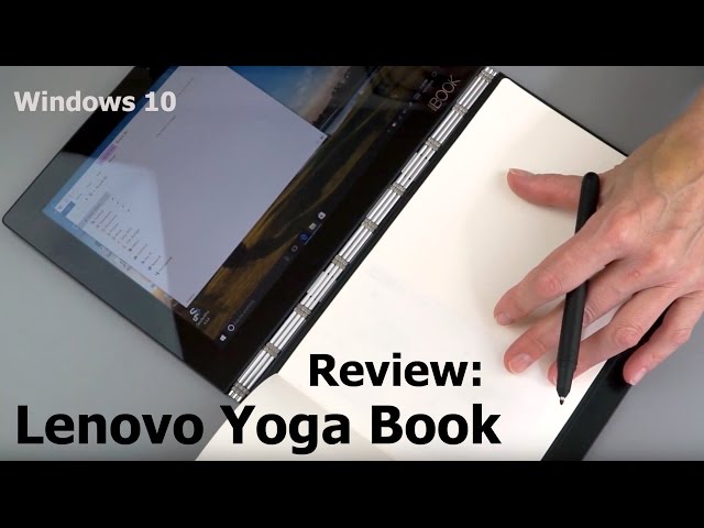Lenovo Yoga Book Review (Windows 10 Version) - YouTube