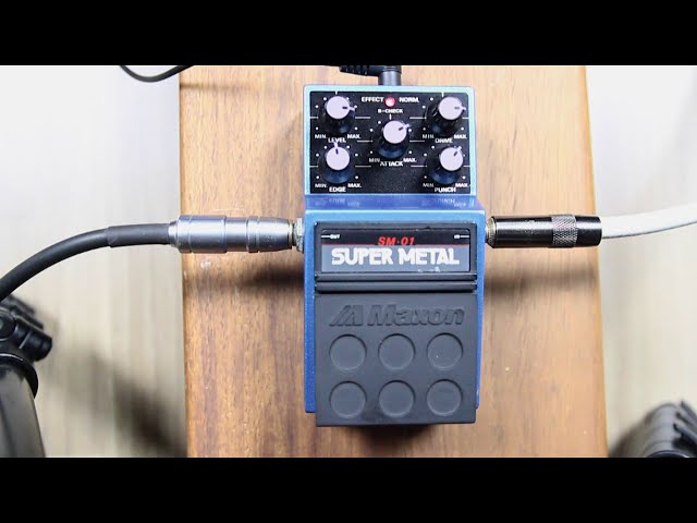 Maxon SM-01 Super Metal - YouTube