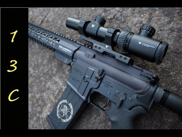 Vortex Crossfire II 1-4x24mm optic - YouTube
