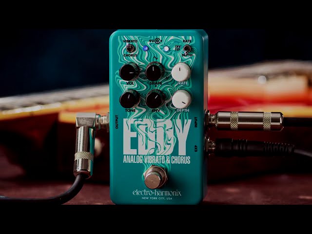 Electro Harmonix EDDY Vibrato Chorus 【字幕入り】 - YouTube