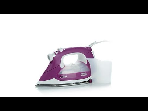 Oliso TG1100 Smart Iron with Ironing Board Cover - YouTube
