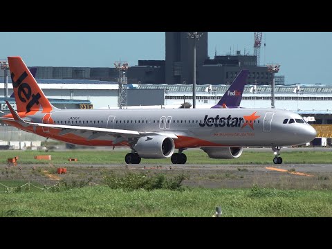 Jetstar Japan New Livery First A321LR JA26LR Takeoff from NRT 16R