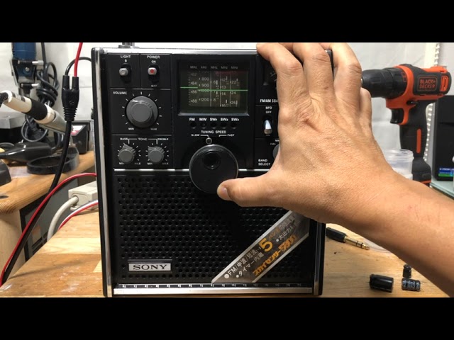 ICF-5800 修理完了【2021/09/10】 - YouTube