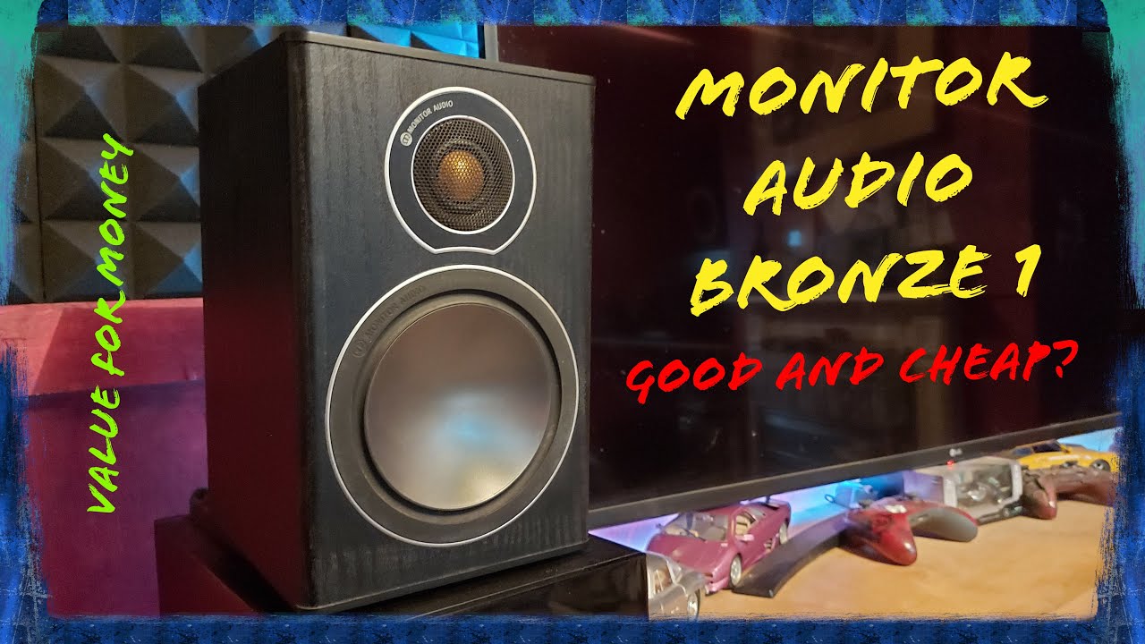 Monitor audio bronze 1 Review (GOOD AND CHEAP) - YouTube