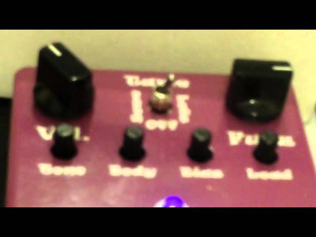 MI Audio GI Fuzz Silicon Fuzz Pedal - YouTube
