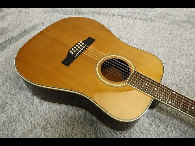 MORRIS 12 Strings Acoustic Guitar MB-301-12 Made in Japan - YouTube