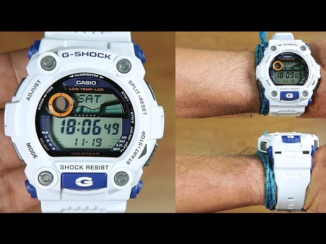 Casio G-shock G-7900A-7 WHITE EDITION - UNBOXING - YouTube