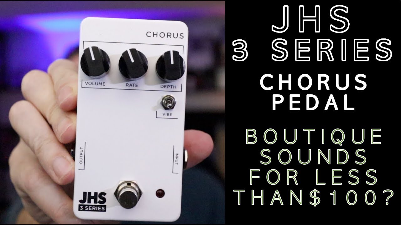 JHS 3 Series Chorus Pedal Review - YouTube