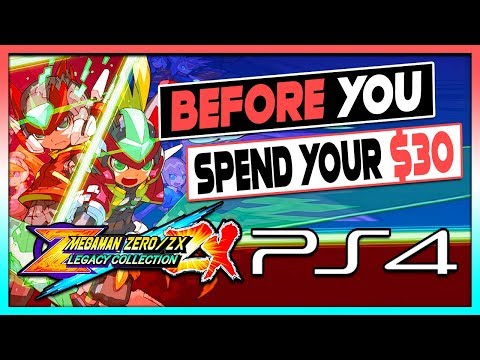 BEFORE YOU SPEND $30 - MEGA MAN ZERO/ZX LEGACY COLLECTION ON PS4