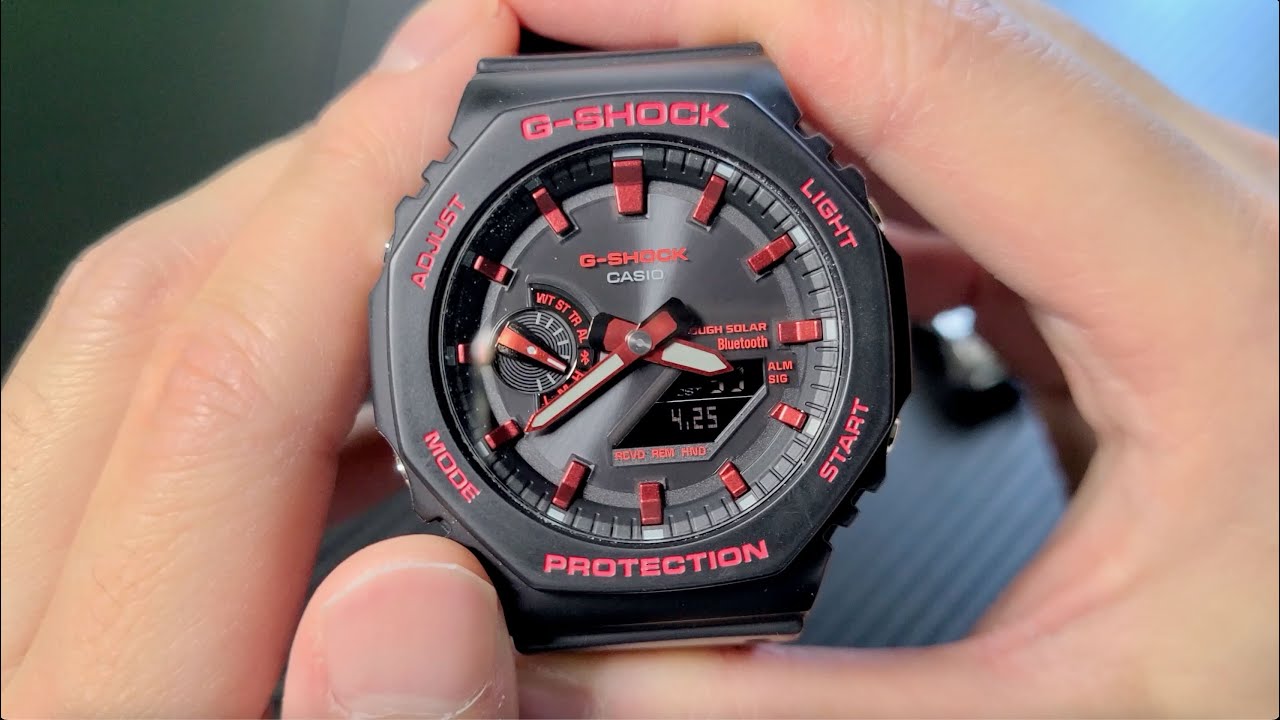 Red Solar CasiOak! GAB2100BNR-1A Hands on and First Impressions