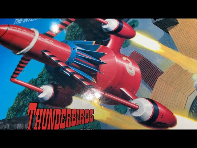 サンダーバード3号アラントレーシーが火を吹く🔥プラモデル92年製