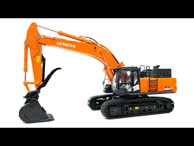 TMC Hitachi ZX490LCH Excavator - YouTube