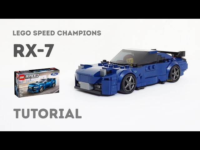 Tutorial - Mazda RX-7 FD | Lego Speed Champions 76920 Alternate