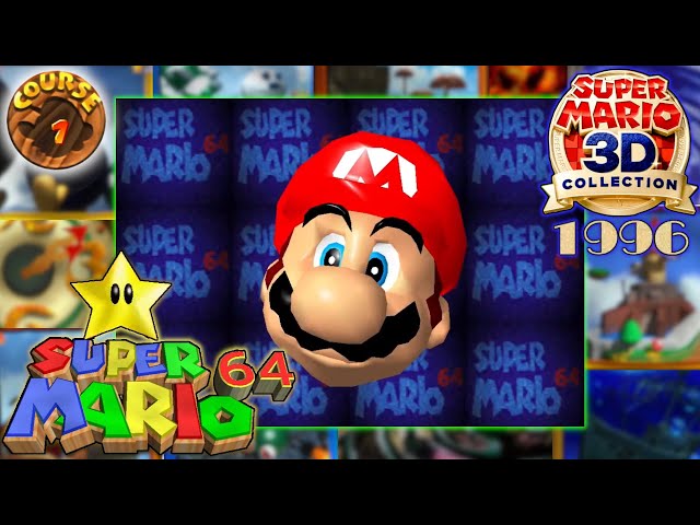 ①スーパーマリオ64 マリオ3Dコレクション - YouTube