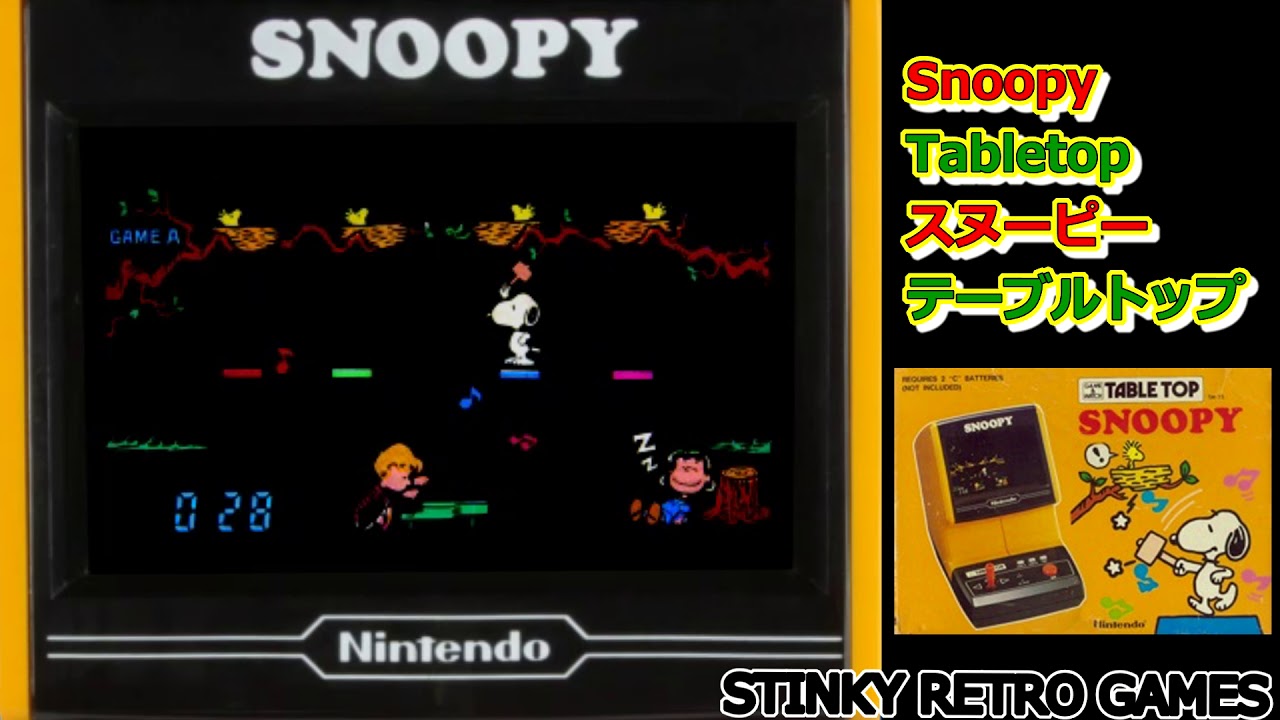 テーブルトップ「スヌーピー」に挑戦 - YouTube