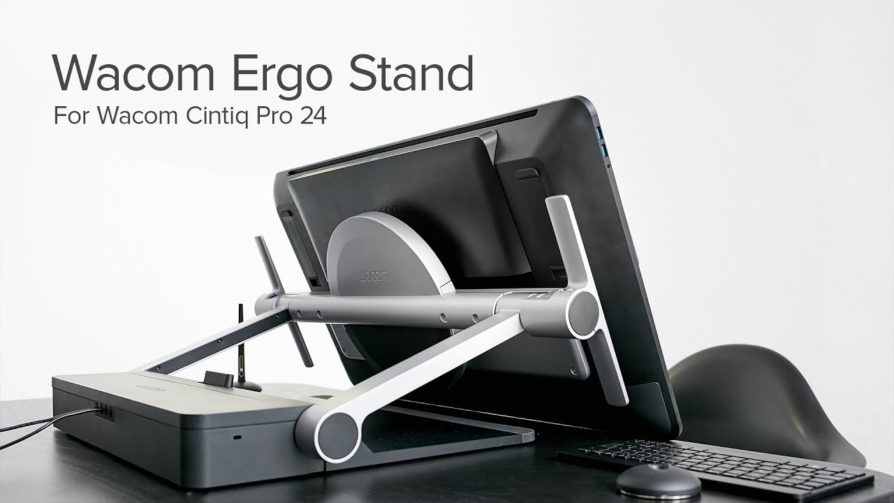 Wacom Ergo Stand Review - YouTube