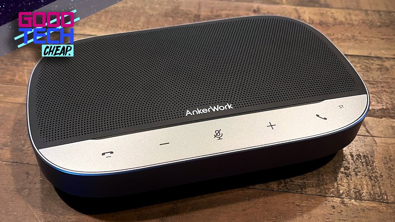 Unboxing AnkerWork SR500 Conference Speakerphone and Microphone
