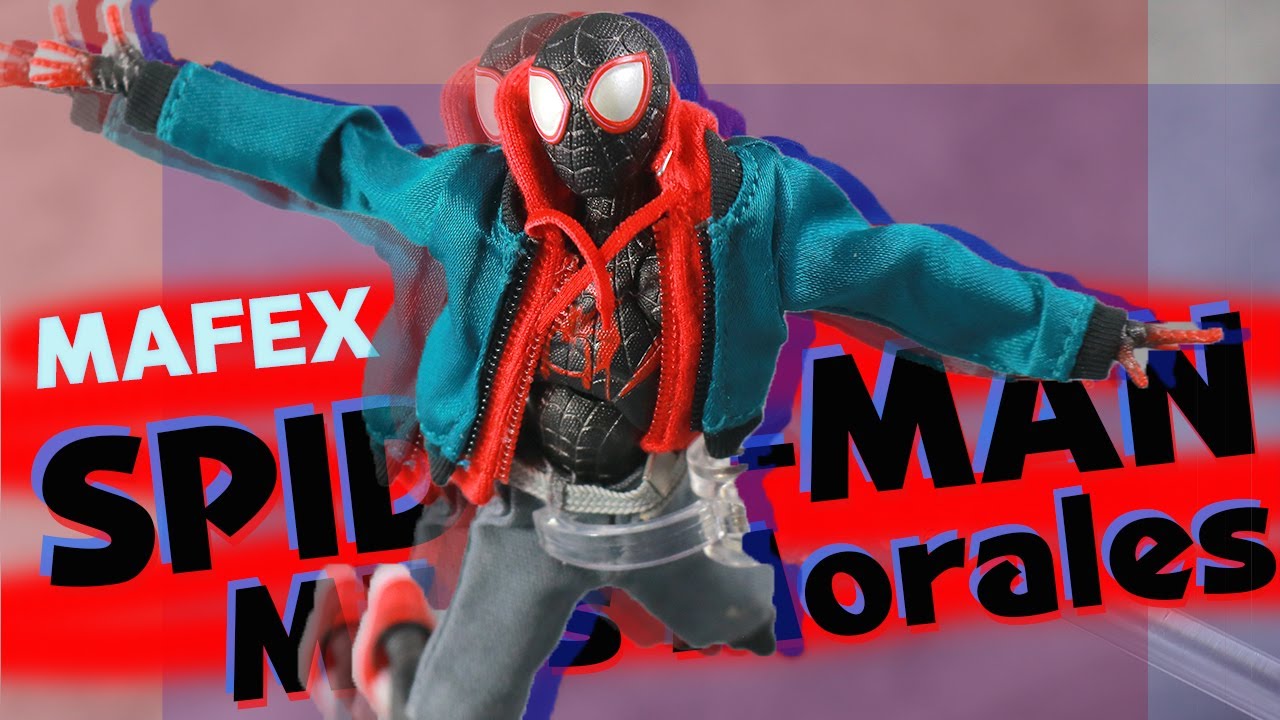 MAFEX Spider-Man (Miles Morales) Review! [Spider-Verse] MAFEX